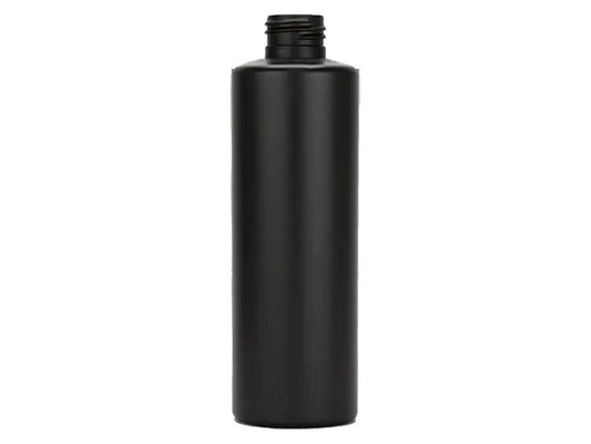 4oz Black Cylinder (HDPE)
