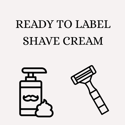 8oz Shave Cream (Ready to Label)